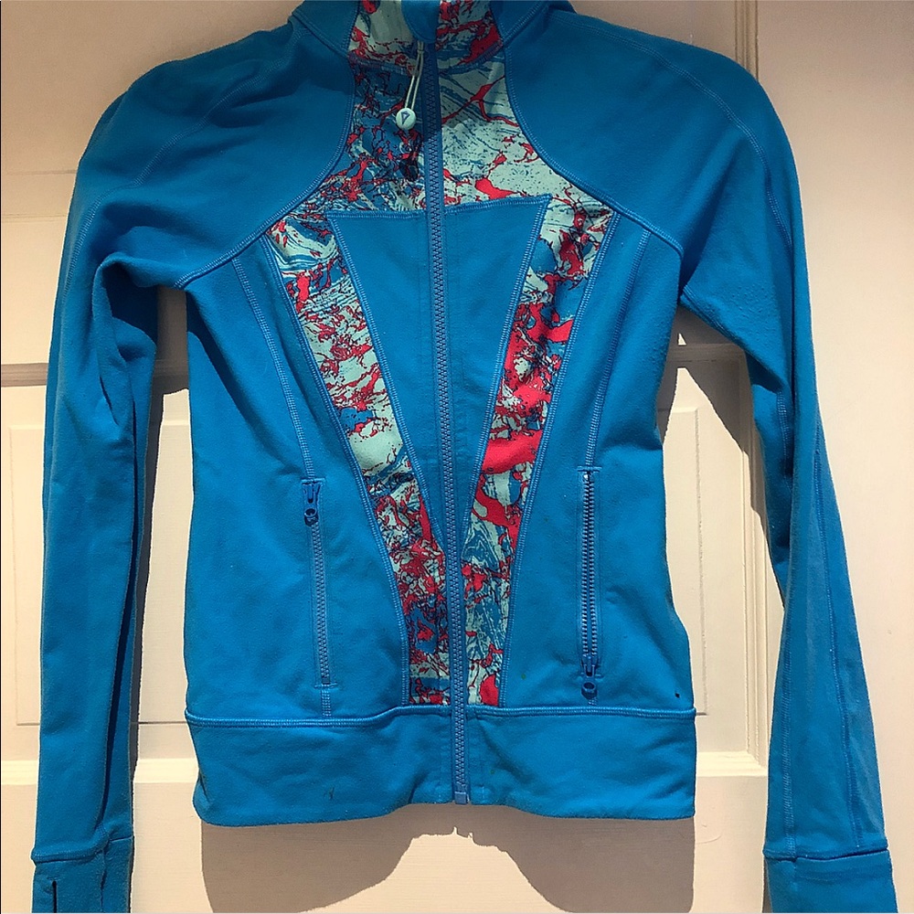 Ivivva Perfect Your Practice jacket blue